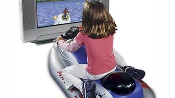 Specjalny skuter wodny dla dzieci - "pływa" w domu 1