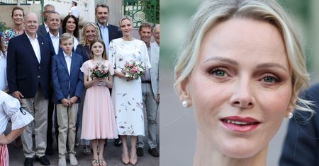Księżna Charlene zadaje szyku i sili się na uśmiech podczas rodzinnego pikniku w Monako (ZDJĘCIA)