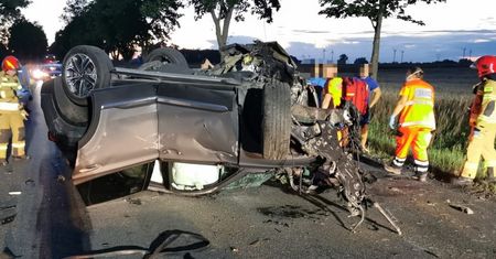 Dwa promile, dwa wypadki, jeden weekend i ten sam powiat - policja miała co robić