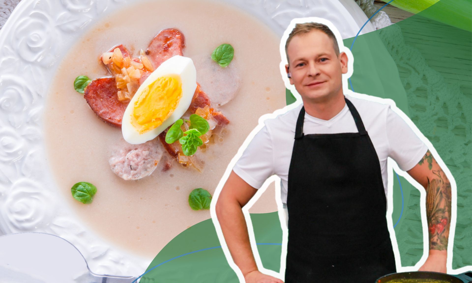 Gotowanie białej kiełbasy i żurek w chlebie to pomyłka? Piotr Ogiński radzi, jakich błędów unikać