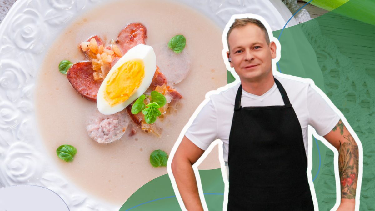 Piotr Ogiński radzi, jak zrobić żurek i domowa kiełbasę