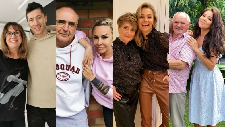 Celebryci pokazują rodziców w sieci