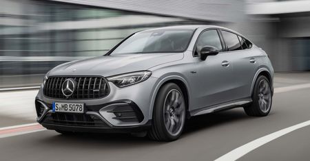 Mercedes-AMG GLC Coupe żegna V6 i V8. Zamiast nich jest hybrydowa dwulitrówka