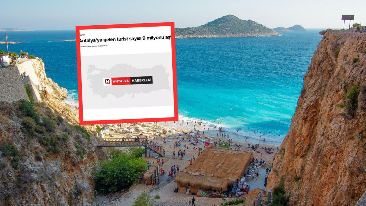 Polacy w czołówce turystów odwiedzających Antalyę