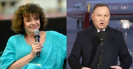 Katarzyna Grochola DRWI z wypowiedzi Andrzeja Dudy. "Gdzie wy parkujecie swoje samoloty?" (WIDEO)