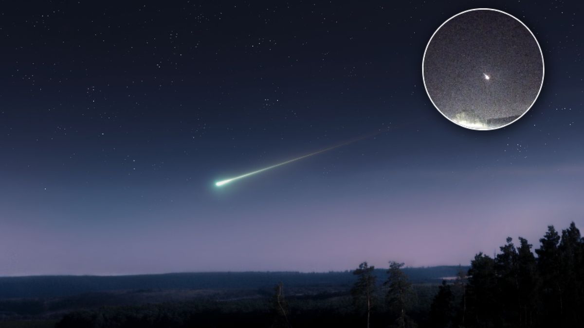 Bolid uchwyciły kamery. Pochodzi z rozpadu komety