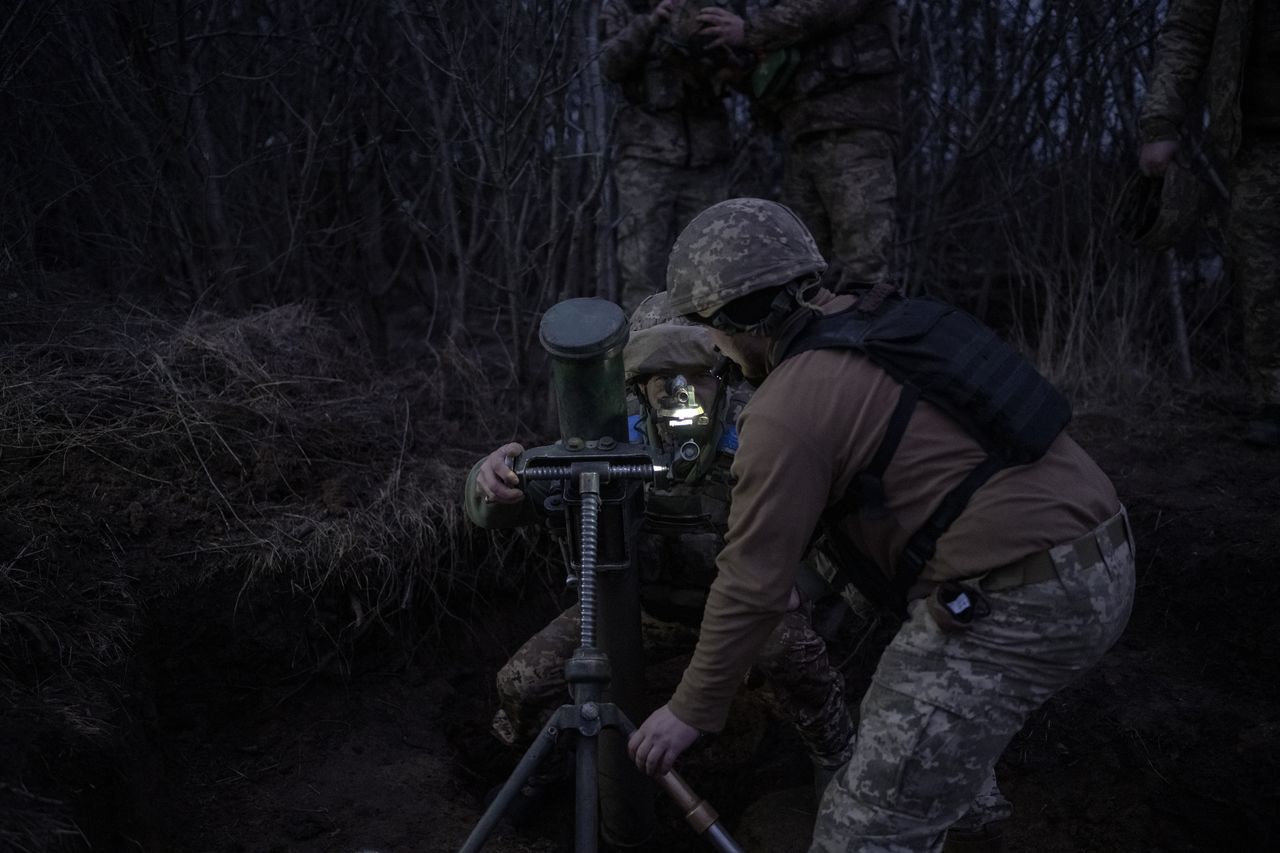 Walki na froncie w Zaporożu