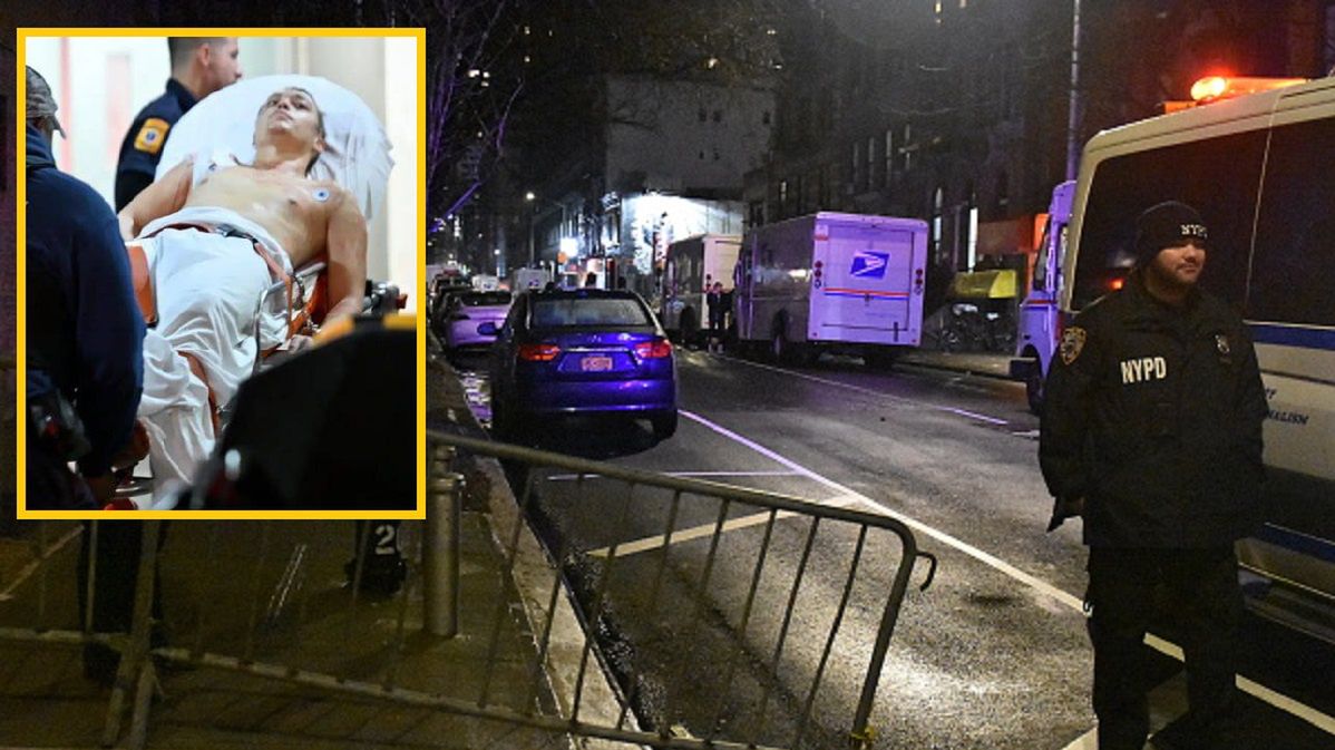 Policjant zaatakowany maczetem