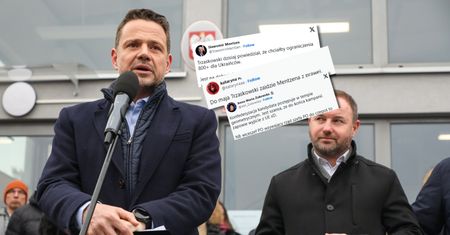 Trzaskowski zaapelował do rządu. Porównują go z Konfederacją