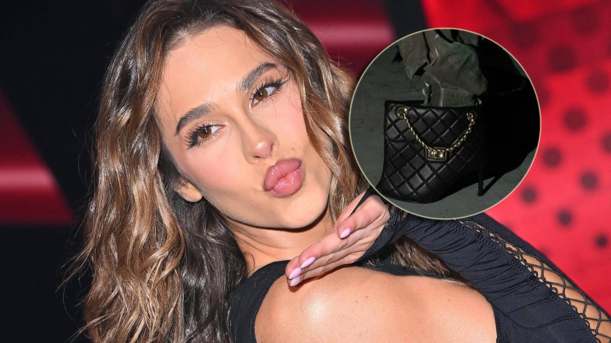 Blanka Stajkow w osobliwym "obuwiu"