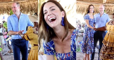 Ubawieni Kate i William dokazują w Belize. Nie widzieli protestów w wiosce obok? (ZDJĘCIA)