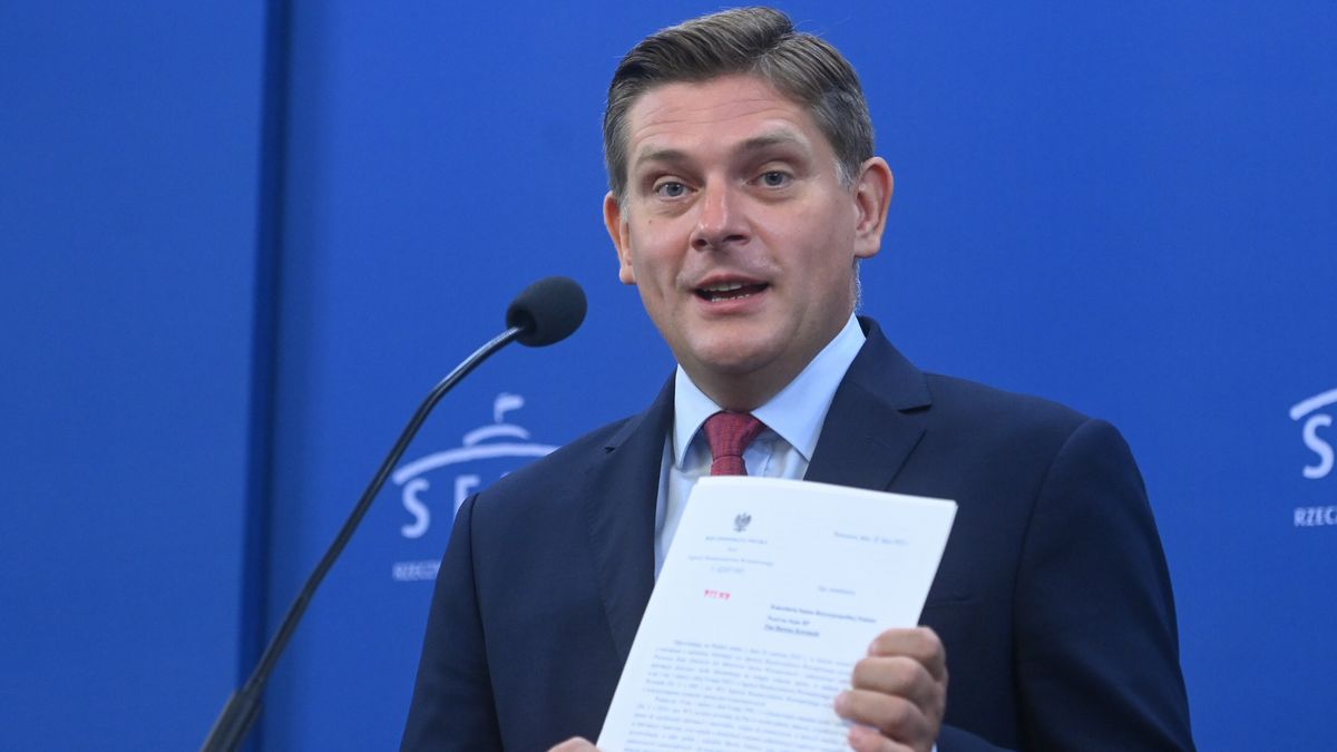 Poseł PiS Bartosz Kownacki 
