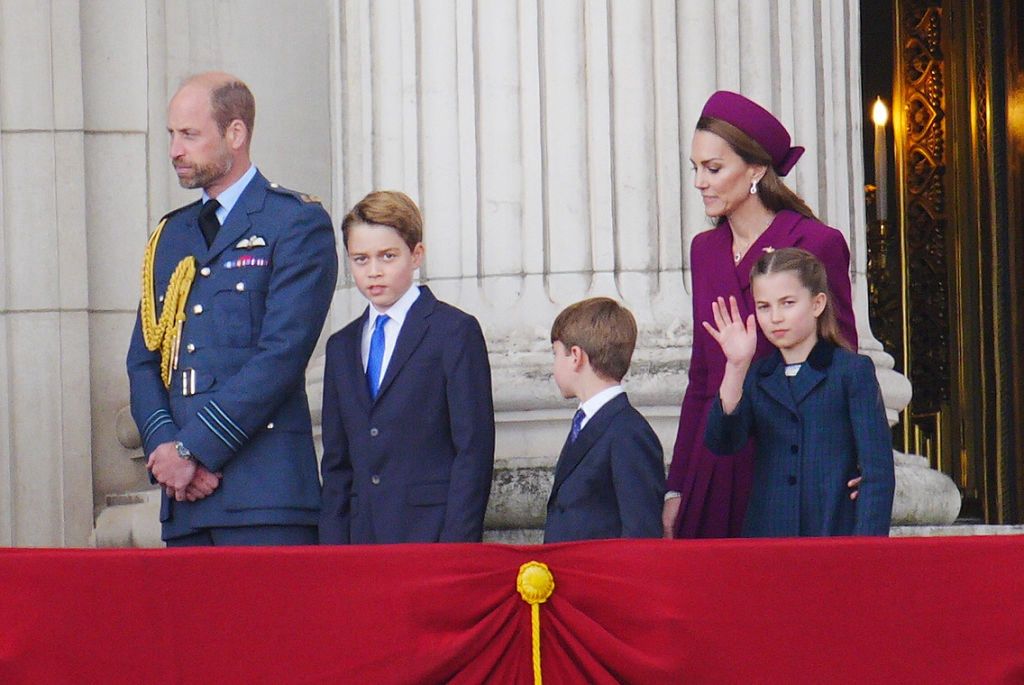 Książę William i księżna Kate z dziećmi