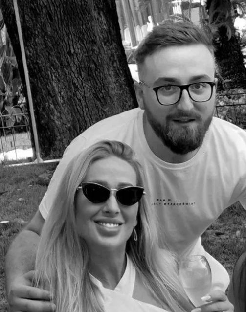 Sylwia Peretti z synem Patrykiem