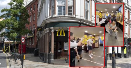 Bluzgi, alkohol, paralizator. Dantejskie sceny w McDonald's