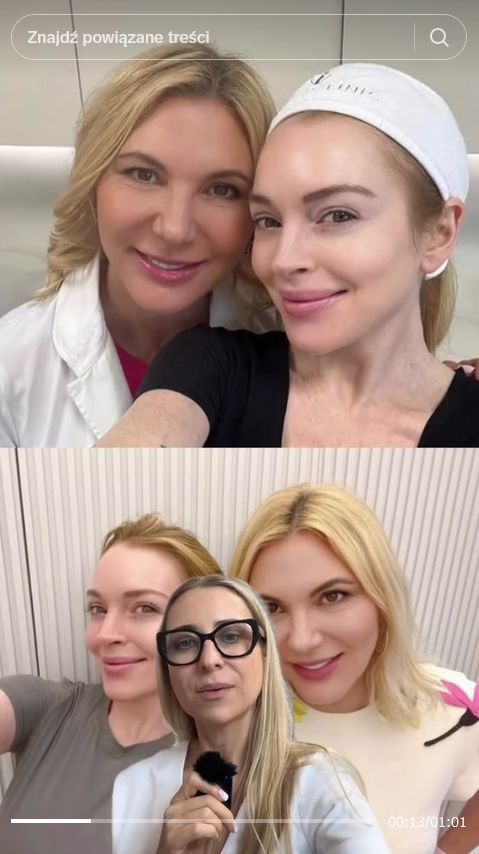 Specjalistka ocenia, jakim zabiegom poddała się Lindsay Lohan