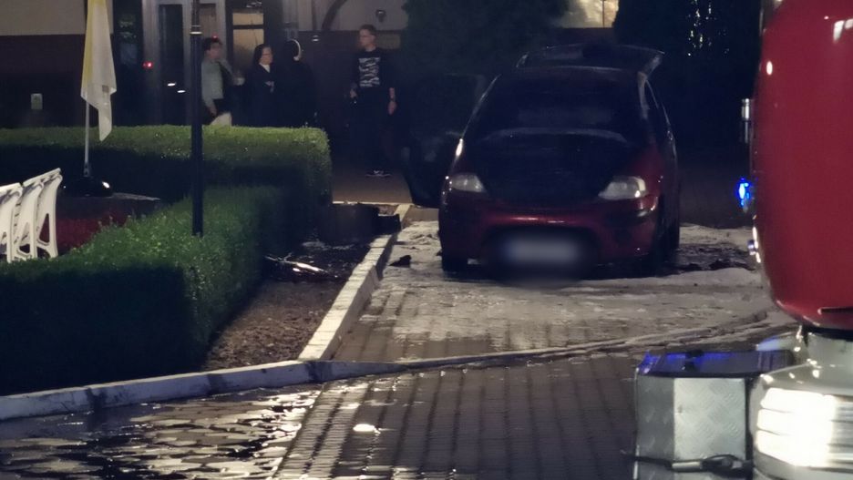 Toruń. Pożar przed Radiem Maryja. Arkadiuszowi O. grozi 8 lat więzienia