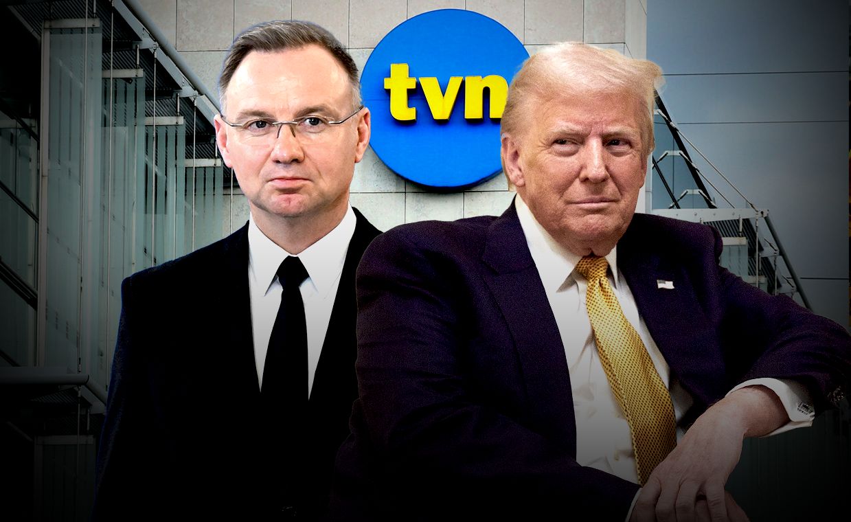 Duda przeciwny ruchowi Tuska ws. sprzedaży TVN. Do gry może wejść Trump [KULISY]