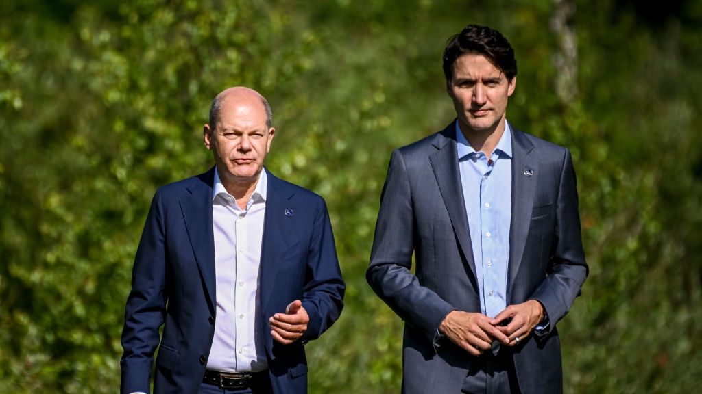 G7 Leaders Convene For Summit At Schloss Elmau
Pool