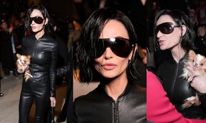 63-letnia Demi Moore zaskoczyła fanów nową fryzurą i szczuplejszą niż kiedykolwiek sylwetką: "Kolejna ofiara Ozempicu" (ZDJĘCIA)