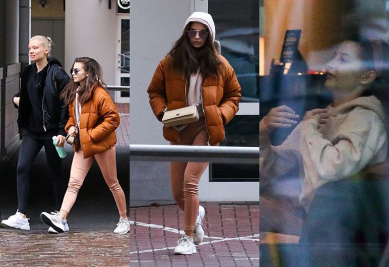 Julia Wieniawa incognito na jodze