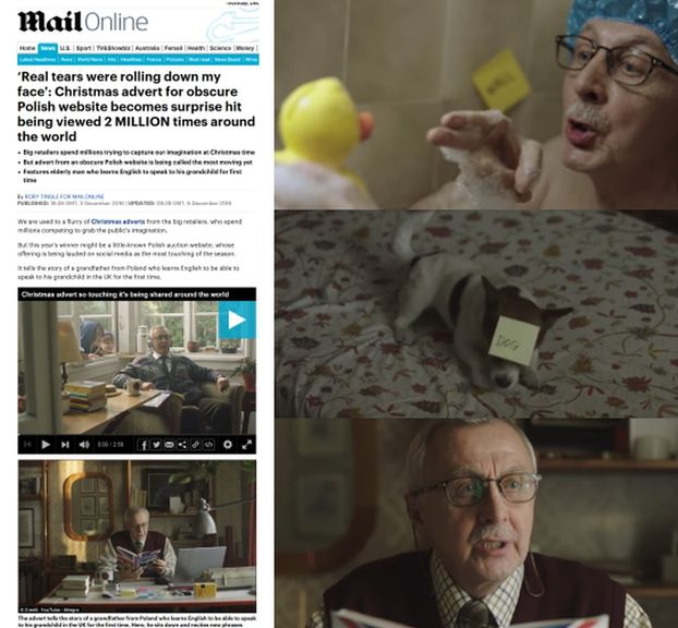 Brytyjczycy o świątecznej reklamie Allegro: od zachwytów po… rasistowskie komentarze! "Wracajcie do domu, Polacy!"
