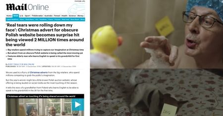Brytyjczycy o świątecznej reklamie Allegro: od zachwytów po… rasistowskie komentarze! "Wracajcie do domu, Polacy!"