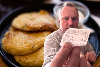 Strzelczyk poszedł na placki w Szczyrku. Pokazał rachunek