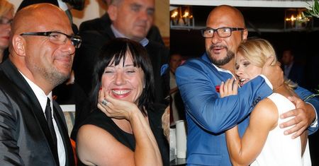 Piotr Gąsowski świętuje 89. urodziny ojca z BYŁYMI partnerkami (FOTO)