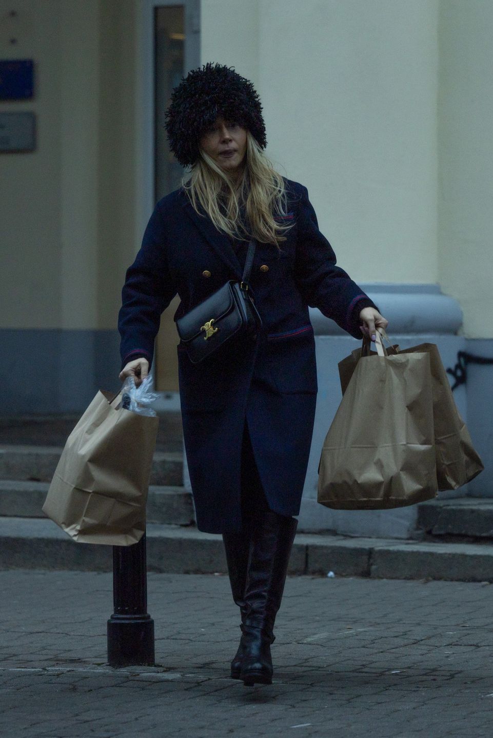 Katarzyna Warnke taszczy siaty