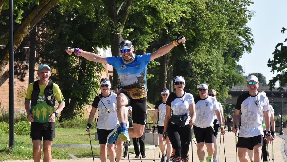 Rafał Błądek, żołnierz 22 BLT, przeszedł 505 km w szczytnym celu