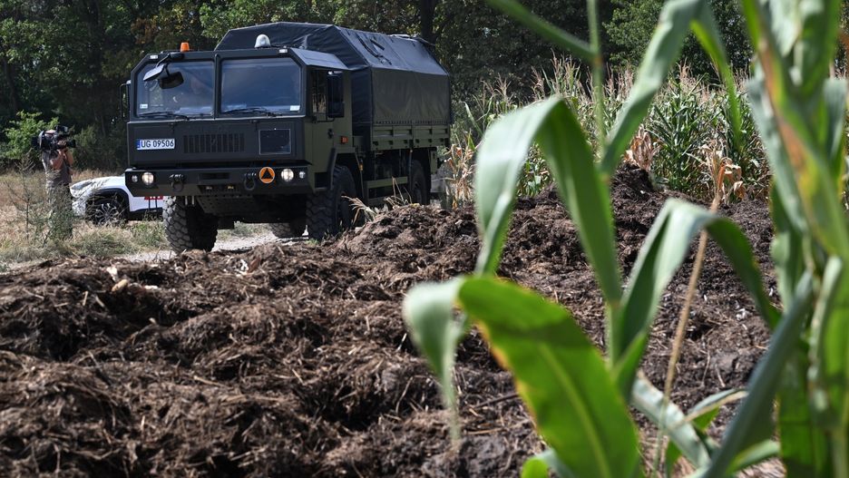 Pod Osinami spadł dron wojskowy bez głowicy