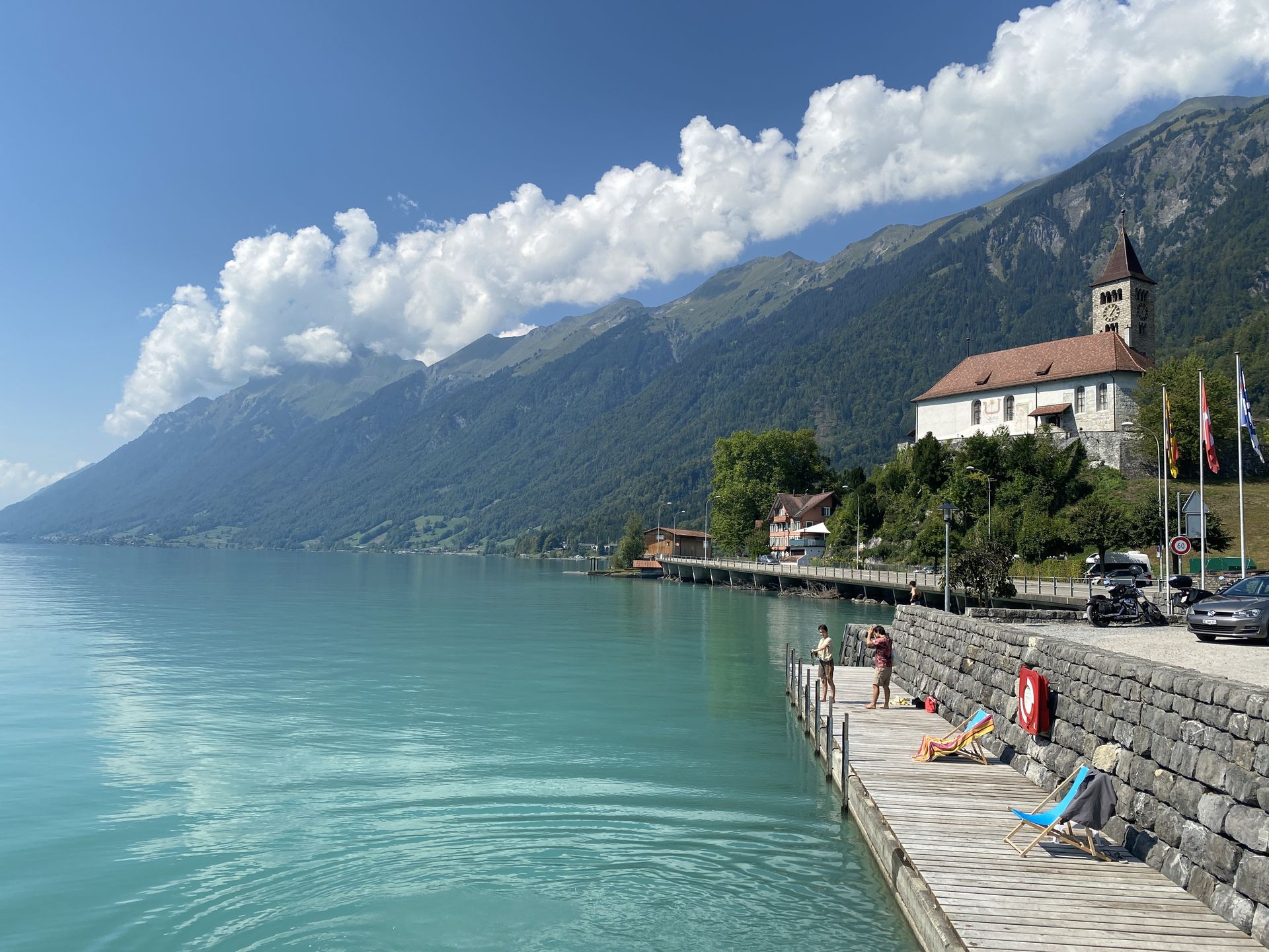 Podróż kamperem po Szwajcarii – Brienzersee