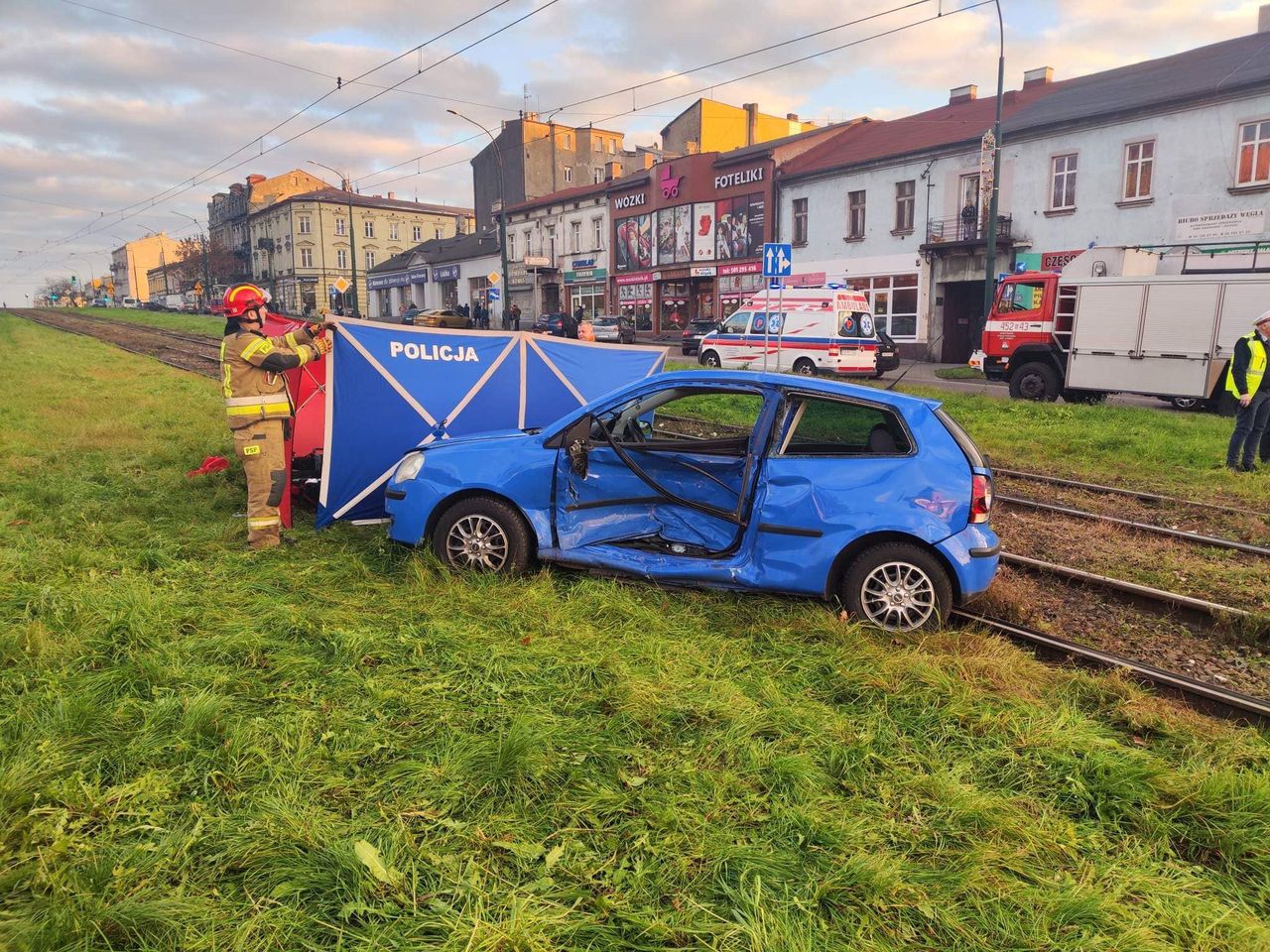 Tragiczny wypadek w Będzinie. Nie żyje mężczyzna