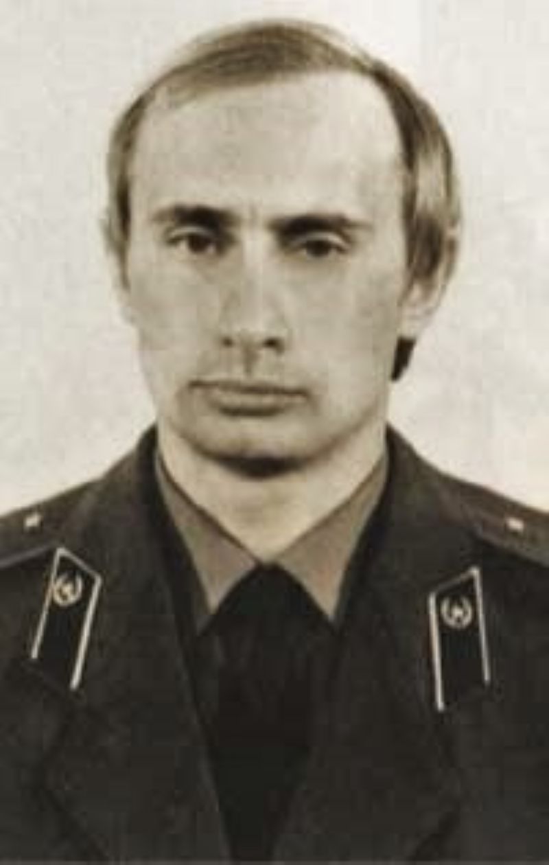 W mundurze KGB, 1980 r.