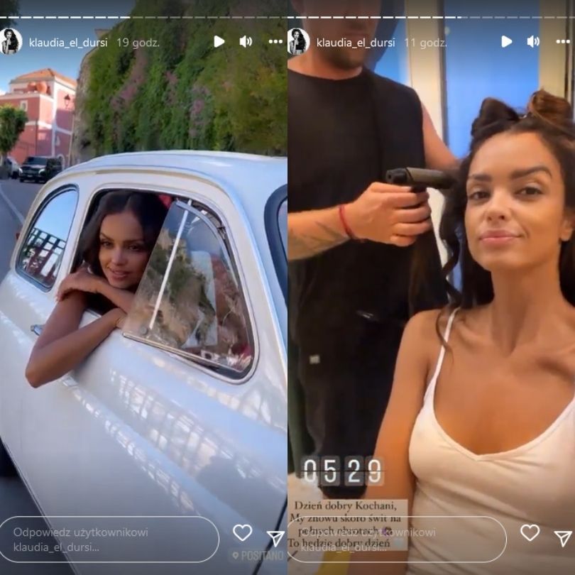 Klaudia El Dursi relacjonuje pobyt we Włoszech