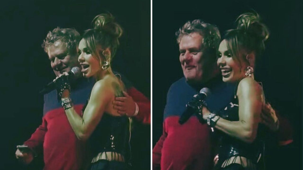 Doda i Kazik Staszewski na scenie 
