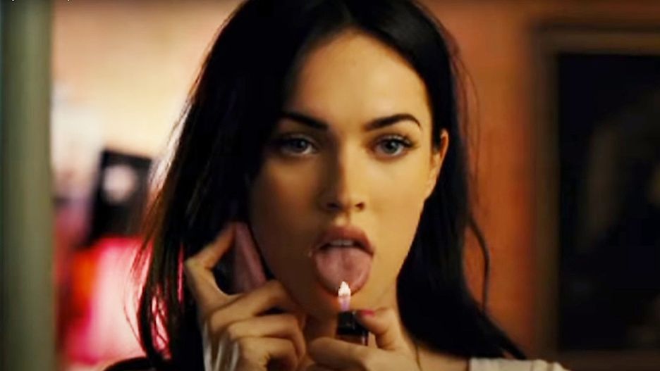 Megan Fox kiedyś ognia się nia bała...