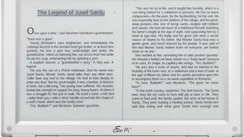 Czytnik ebooków od Asusa w marcu 2010 roku 1