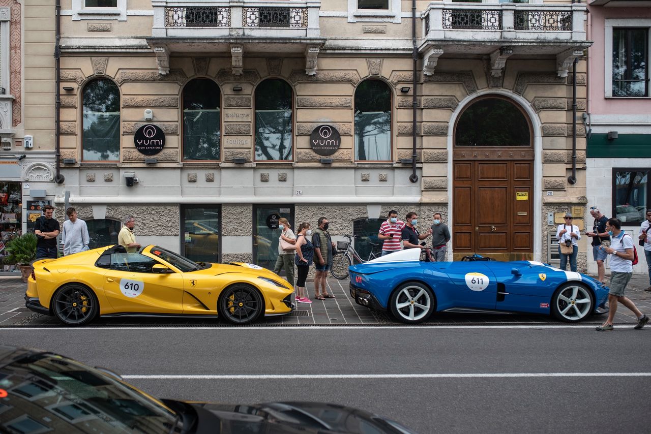 Ferrari Tribute 1000 Miglia to hołd dla klasyków. W tym roku wystartowały cztery załogi z Polski