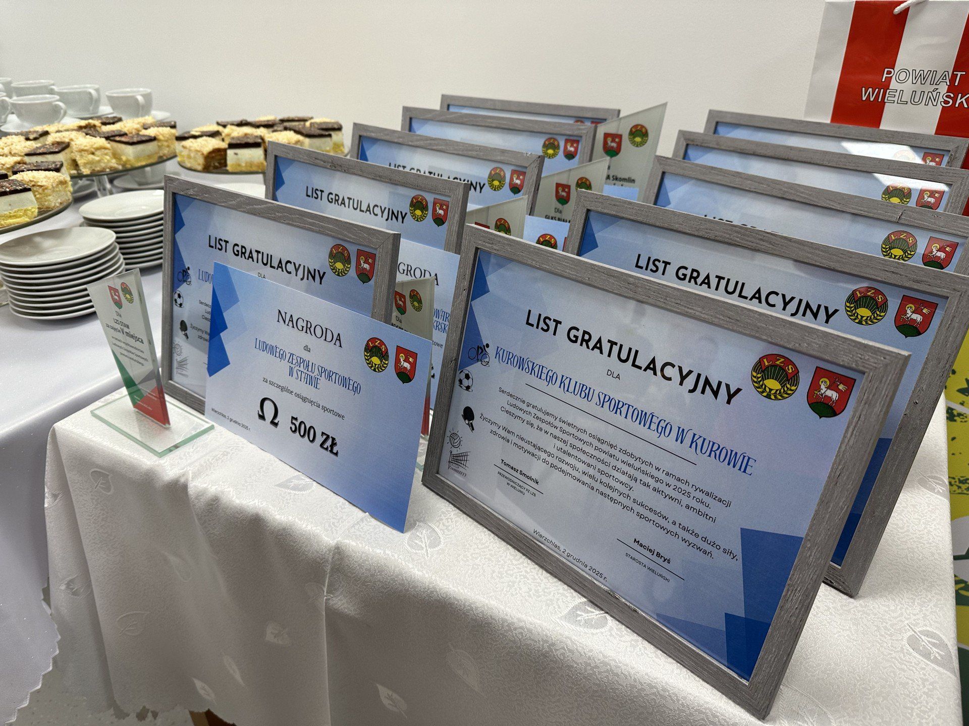 10 najlepszych klubów sportowych otrzymało nagrody i wyróżnienia