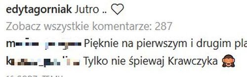 Fanka ocenia popisy wokalne Edyty Górniak