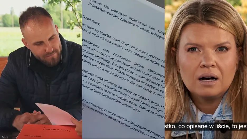 Kandydatka "Rolnik szuka żony" wysłała list wygenerowany przez A