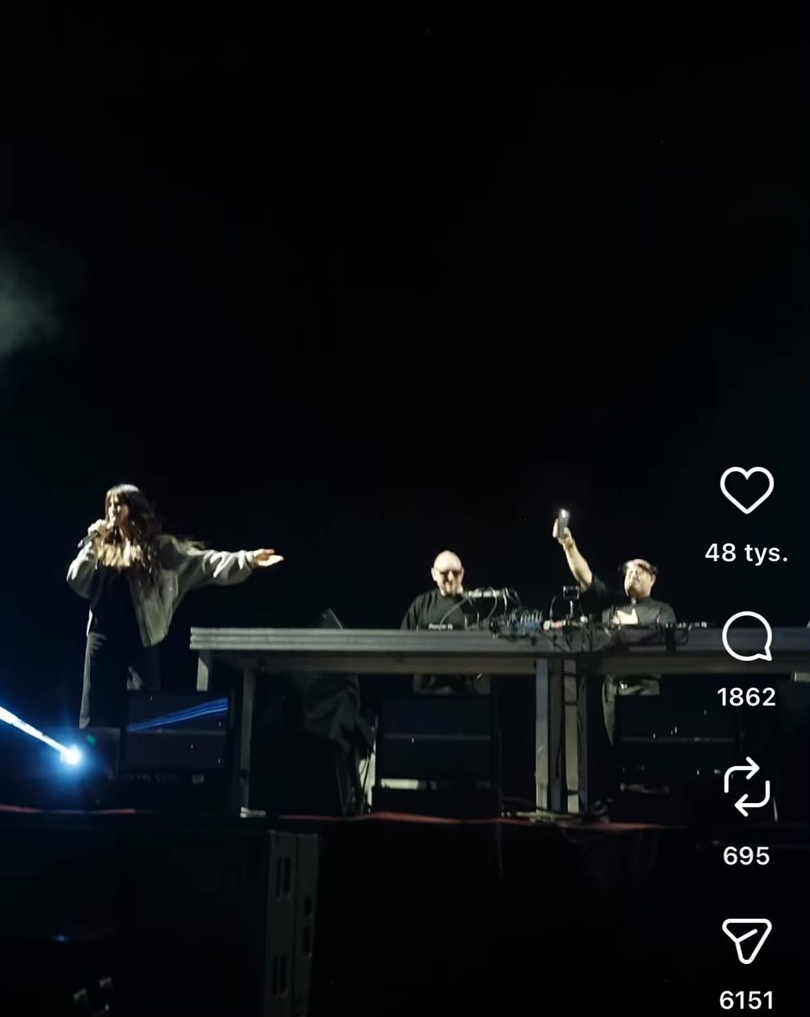 Sylwia Grzeszczak śpiewa "Pan jest pasterzem moim"