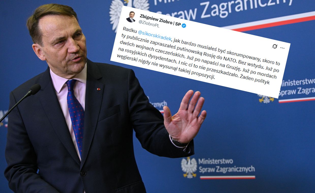 "Radku". Ziobro uderza w Sikorskiego ws. Orbana i Węgier