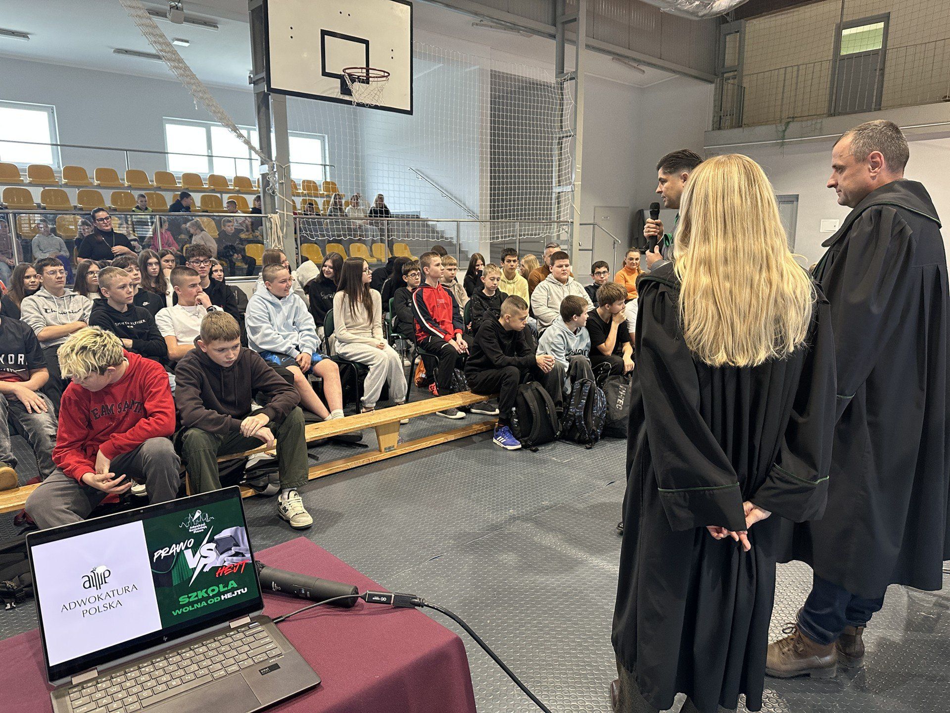 W Radzyniu Chełmińskim pod Grudziądzem realizowany jest projekt Adwokatury Polskiej &#34;Szkoła wolna od hejtu&#34;