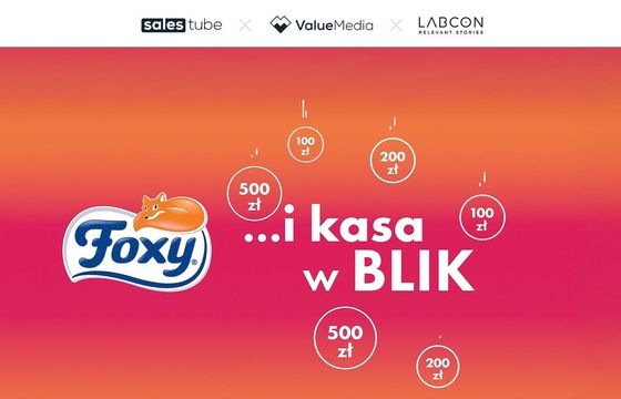 Labcon, Value Media i Salestube z kampanią loterii "Foxy… i kasa w BLIK"
