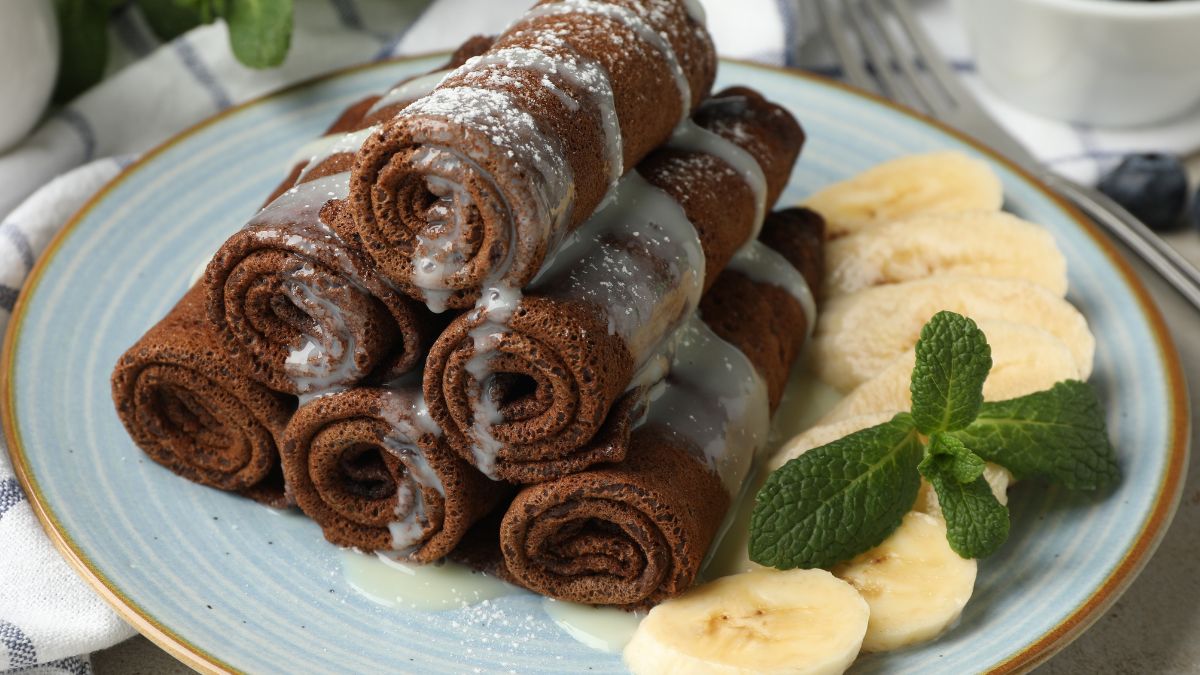 Naleśniki z mascarpone i kakao