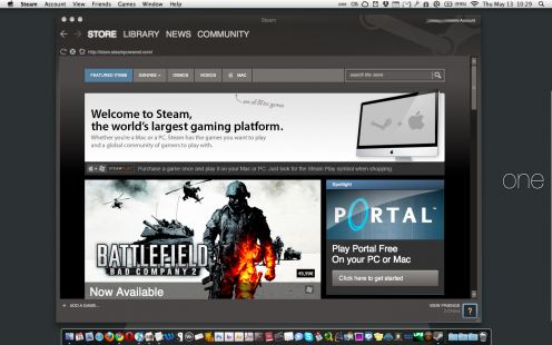 Steam na Mac już jest. Wesja na Linuxa, oficjalnie potwierdzona! Portal za darmo! 1