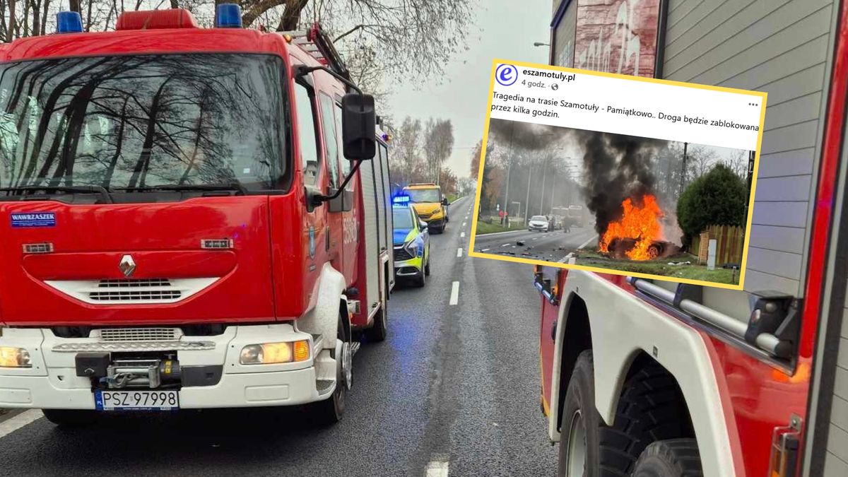 Cysterna zderzyła się z osobówką. Nie żyją dwie osoby 